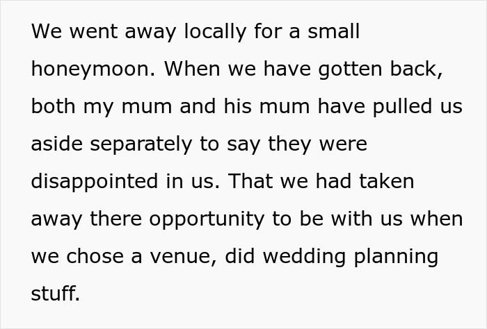 Mothers Upset Their Sons Who Got Married During Their Engagement Party Because They Want More Closure and Preparation