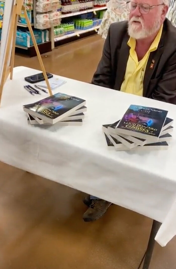 The Author Became An Internet Sensation After He TikToked His Free Book Signing