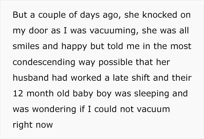 Woman Vacuums at Noon, Wakes Her Neighbors, Wonders if She's Doing It Wrong