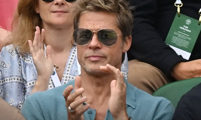 Fans Are Shocked At Brad Pitt's Very Old Look At 59 After His Wimbledon Photos Go Viral