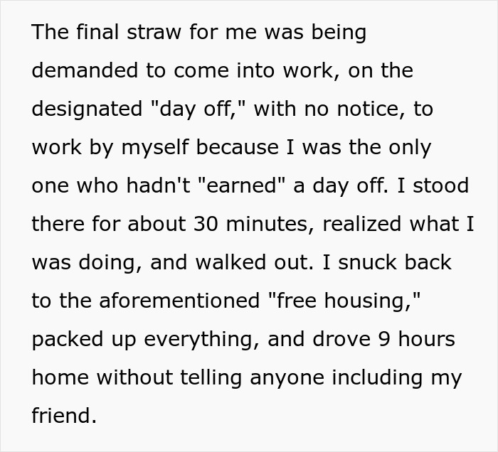 “Didn't Deserve A Day Off”: Guy Shares How 3 Days Was Enough To Realize His Job Sucked And Quit