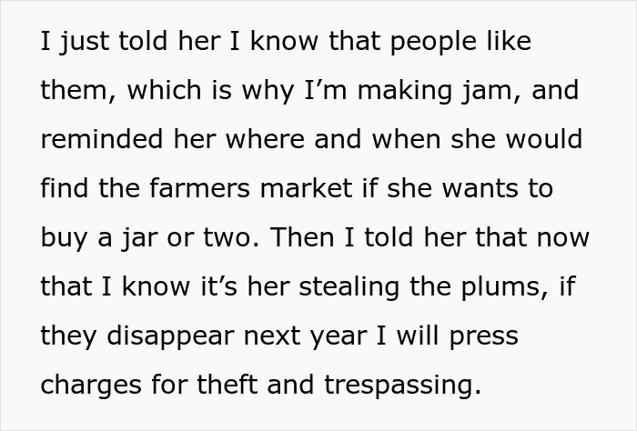 'Karen' is mad at this farmer for harvesting his own crops because he wants to steal some.