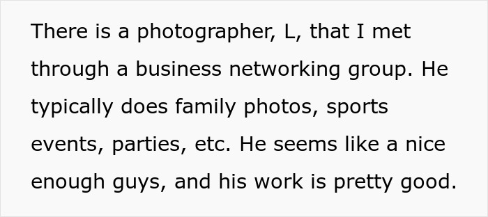“Photographer Wants Us to Pay $1000 to Train Him”