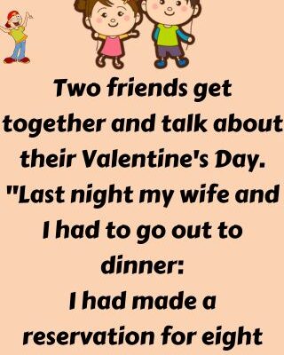 Two friends get together and talk about their Valentine's Day