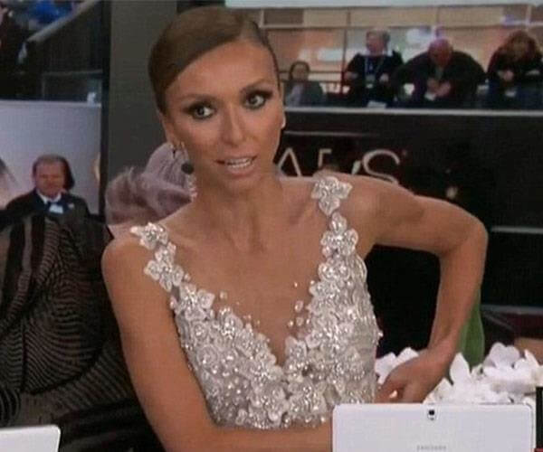 Giuliana Rancic's On-Air Gown Fiasco