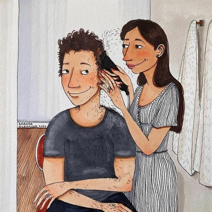 Wife And Personal Hairdresser