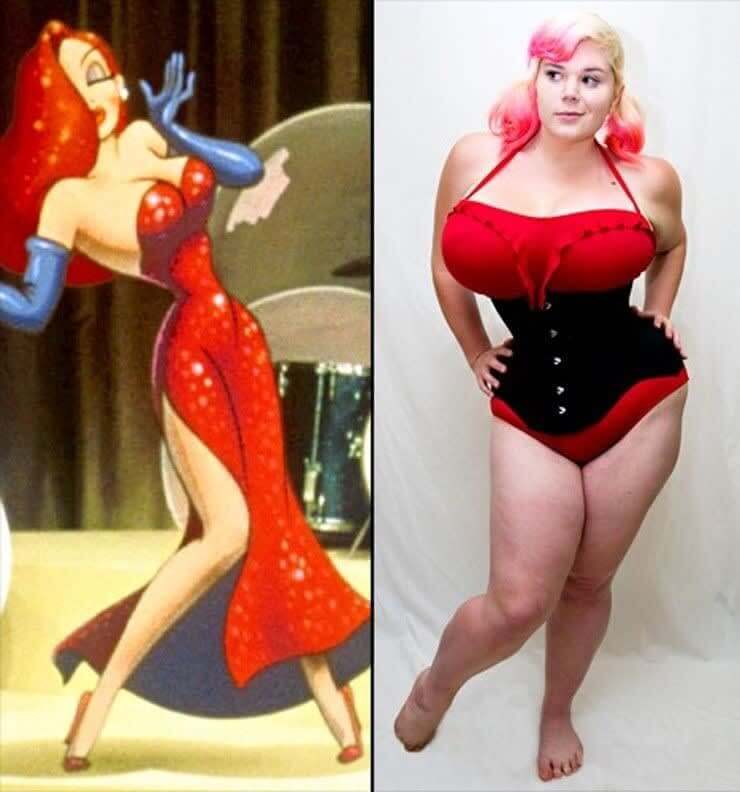 Real-Life Jessica Rabbit