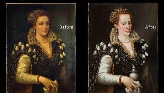 The Restoration Of This Painting Revealed The Truth Behind It