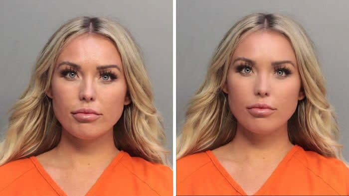 Photoshopping A Mugshot Is The New Trend