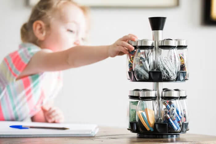 Create A Stationary Spice Rack