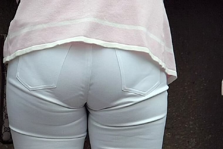 Too-Tight Pants And Panty Lines