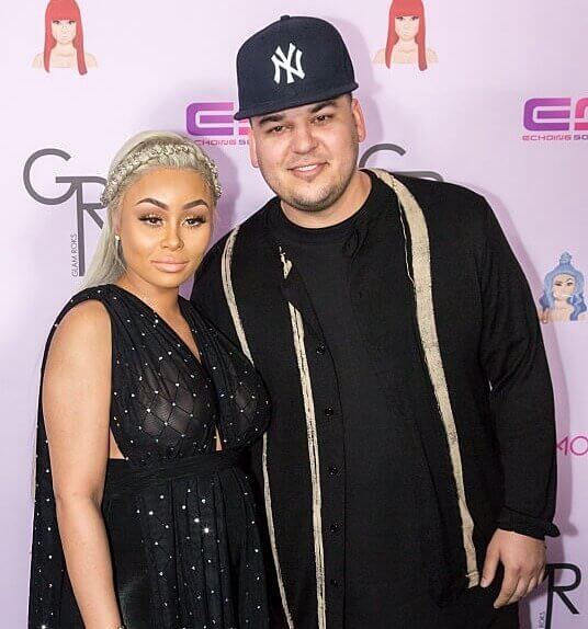 Robert Kardashian And Blac Chyna