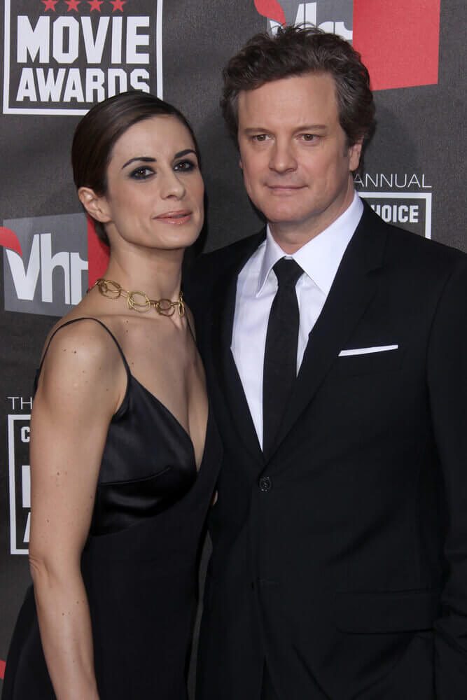 Colin Firth And Livia Giuggioli