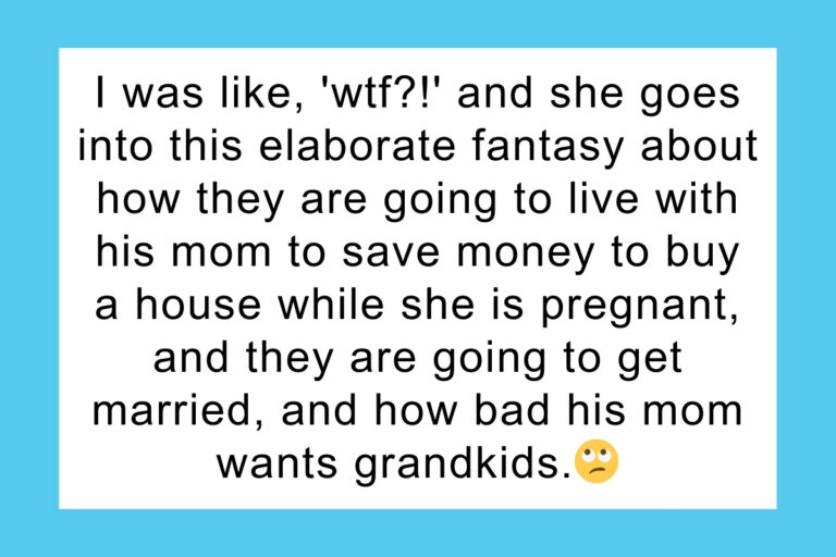 AITA for telling my friends mom she is trying to get pregnant?