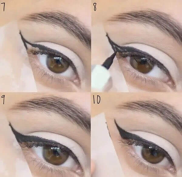 Scotch Tape Is the Key to Perfect Winged Liquid Liner