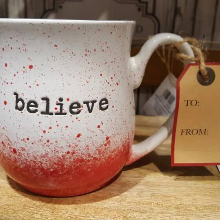 A Creepy Christmas Mug