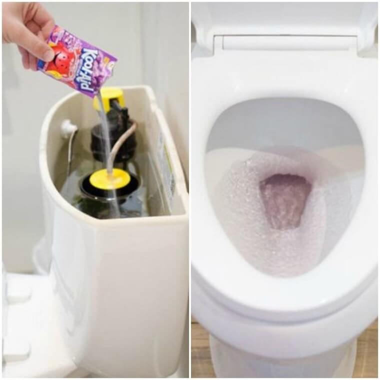 Use Kool-Aid To Diagnose A Leaking Toilet