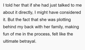 "AITA for considering divorce after my wife broke my trust?"