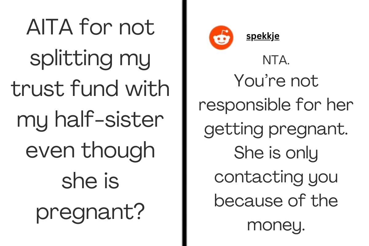 Woman Thinks Her Pregnancy Entitles Her To Generational Wealth, Is Reminded Of Her Place