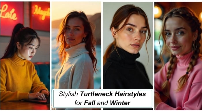 The Perfect Hairstyles to Pair with Your Turtleneck