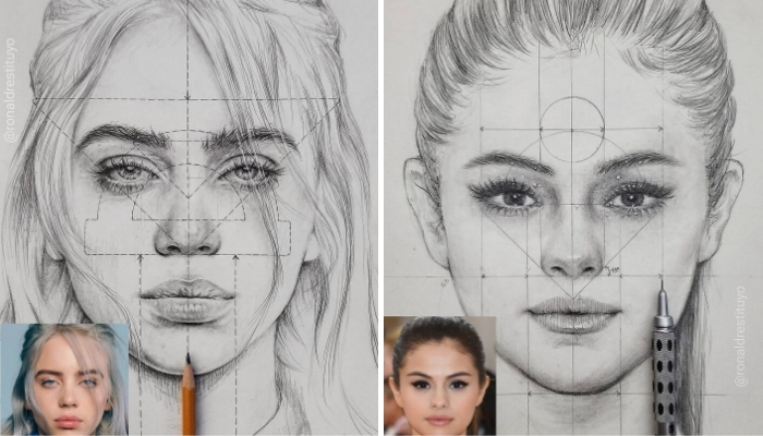 This Artist Transforms Simple Sketches Into Photorealistic Faces (20 Pics)