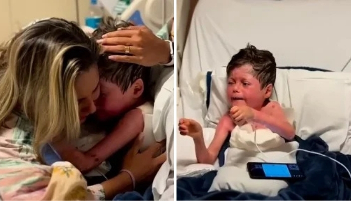 Little Boy Wakes Up From 16-Day Coma With Request Melting Internet’s Heart