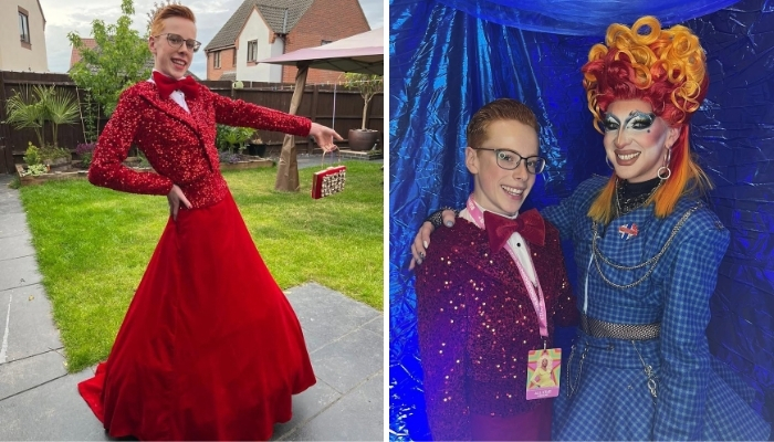 Vile Or Stunning? Teen Boy Divides Internet Over His Prom Outfit