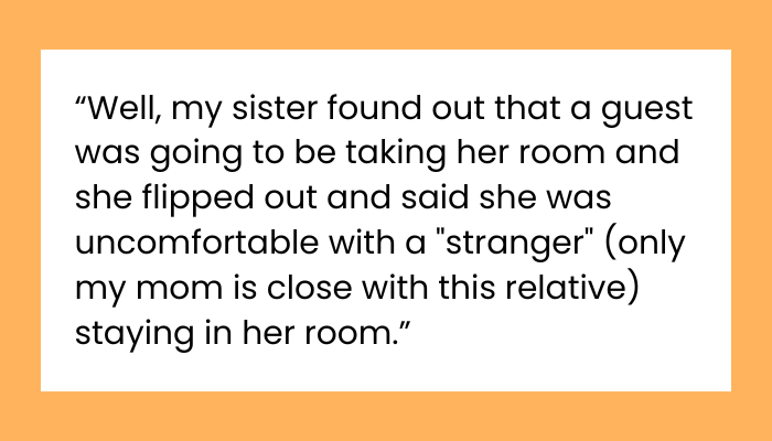 AITA for Refusing to Give Up My Bed for a Guest? Family Boundaries Get Messy