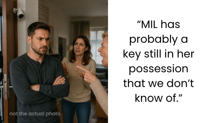 MIL sneaking in our house and is now trying to get “her” house back.
