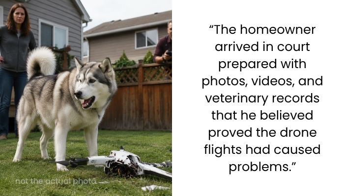 Neighbor’s Drone Harassment Case Backfires After Dog Destroys Drone
