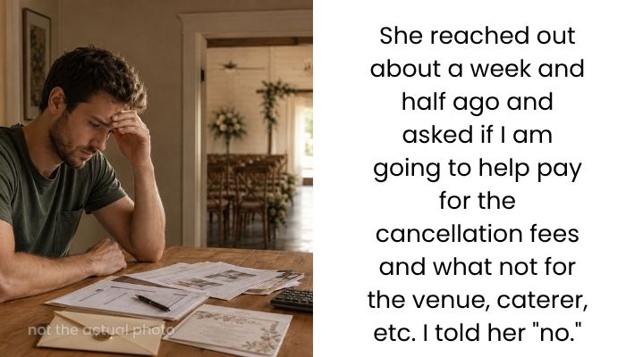 AITAH for Refusing to Pay My Ex-Fiancée’s Wedding Cancellation Costs After Ending Our Engagement?