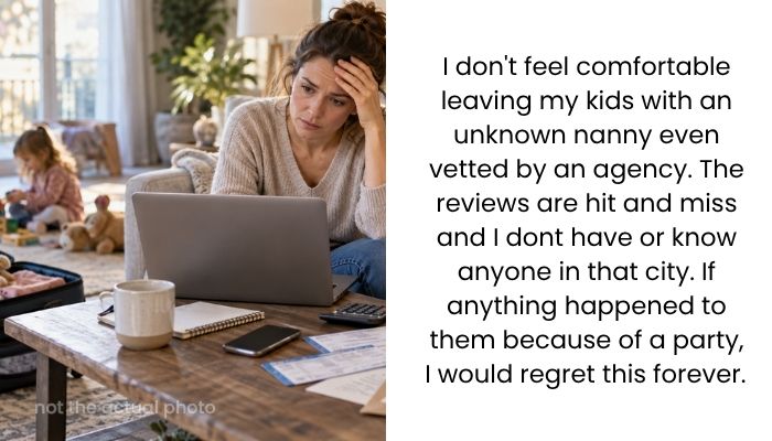 AITA for Refusing to Attend a Childfree Wedding Because Traveling With Two Young Kids Felt Impossible?