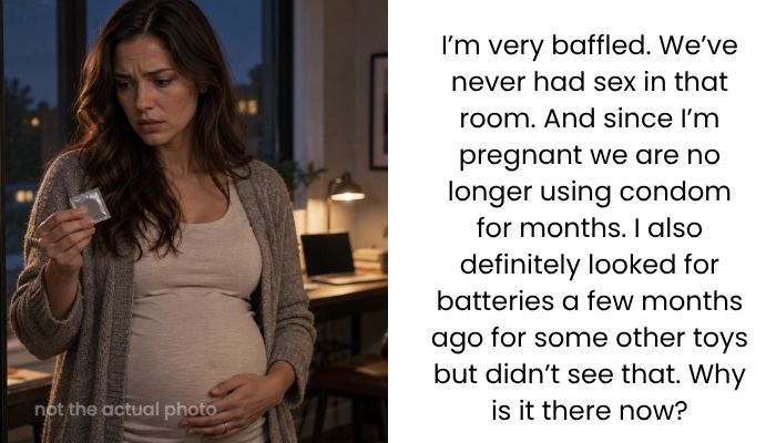 A Hidden C*ndom Left a Pregnant Wife Worried About Infidelity