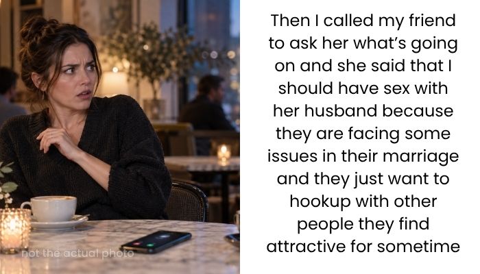 Friend Asks Her Single Friend to Sleep With Her Husband to “Fix” Their Marriage