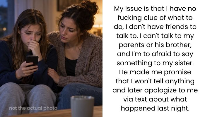 17-Year-Old Girl Says Sister’s Boyfriend Crossed Boundaries After Asking to Sleep With Her