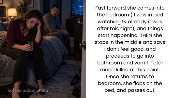When Drinking Ruins an Intimate Moment of A Couple