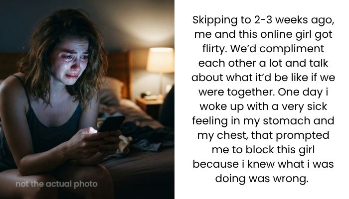 Man Cheated on His Girlfriend of 4 Years Online