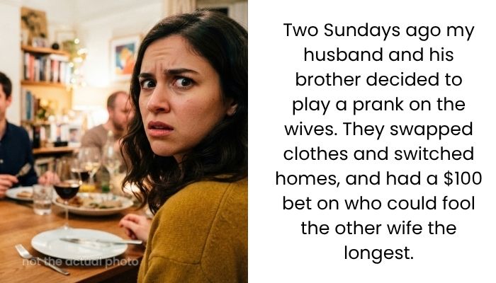 Twin Brothers Swapped Places for a Prank Then One Wife Walked Into an Awkward Situation