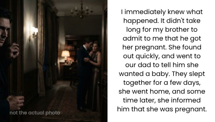 My brother has had an affair with our stepmother for years and I'm the only one who knows