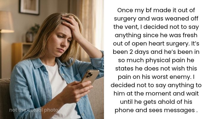 Woman Discovers Boyfriend’s Two-Year Affair While He Undergoes Open-Heart Surgery, Then Makes a Heartbreaking Decision