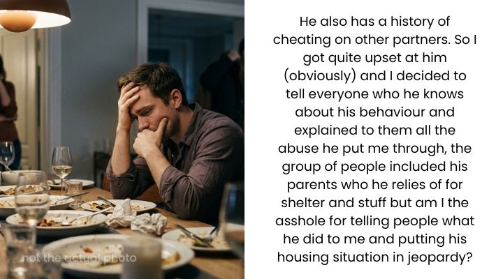 Man Exposes His Boyfriend’s Repeated Cheating to Friends and Family, but Now Wonders If He Went Too Far