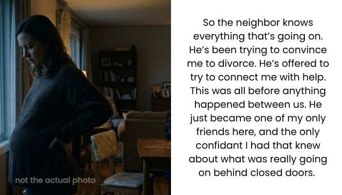 Pregnant Mom Admits Affair With Neighbor After Years of Feeling Trapped in Her Marriage